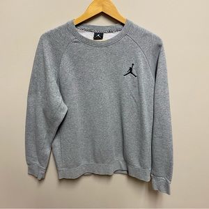 Jordan Gray Large Crewneck Sweatshirt